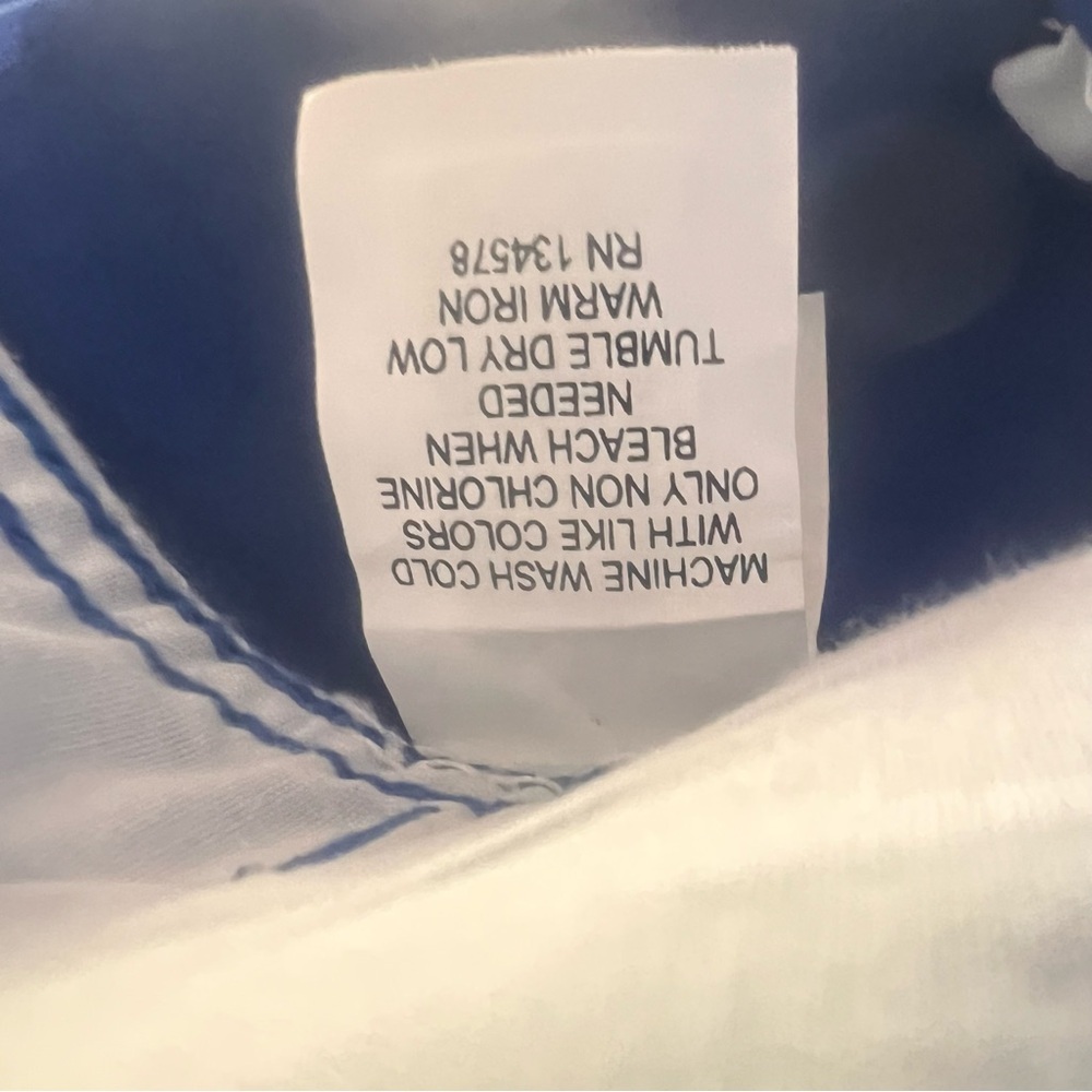 Vineyard Vinesβ Royal Blue Whale Print Size 14 - Picture 8 of 8